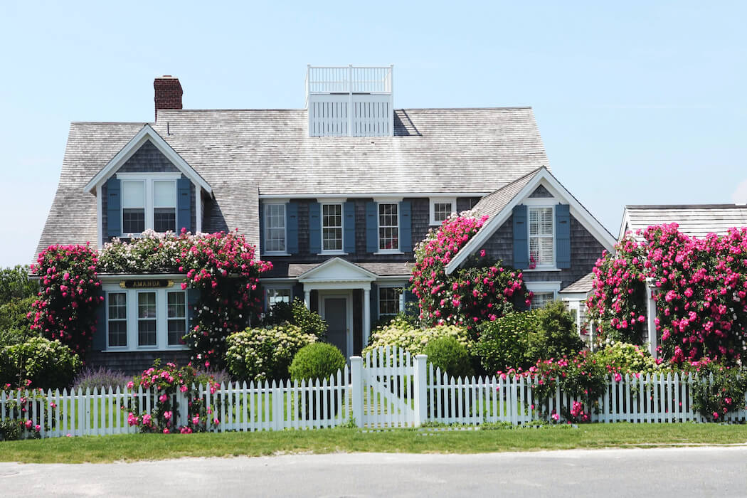 Hampton Style Haus im amerikanischen Ostküstenstil