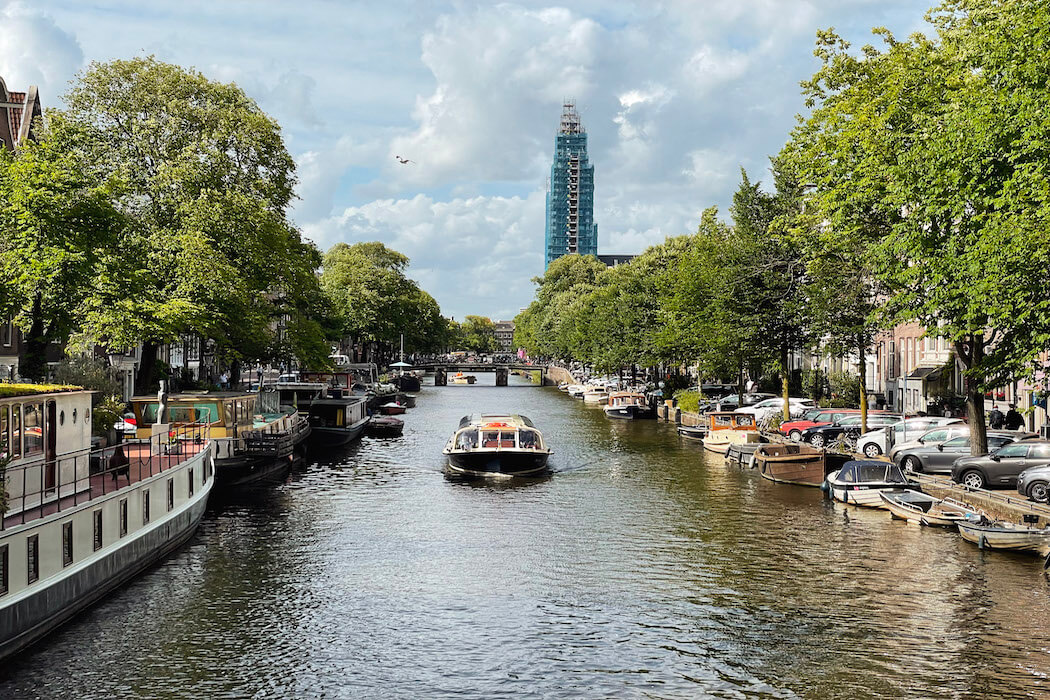 Grachtenfahrt in Amsterdam