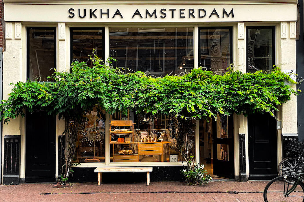 Sukha Amsterdam Conceptstore von aussen