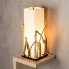 Lampe aus Treibholz von Levandeo